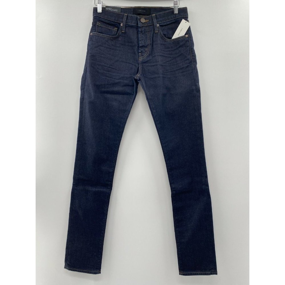 J Brand Men's Mick Skinny Fit Jeans 38x33 Jeet Deep Blue Left Hand Twill Eco